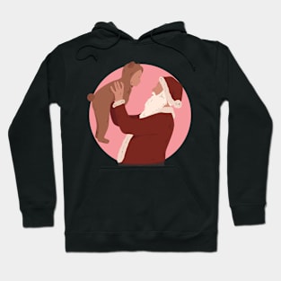 illustration Santa Baby Hoodie